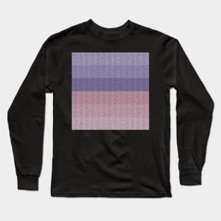 Painted Glass Lines Pastel Colors Purple Pink Long Sleeve T-Shirt